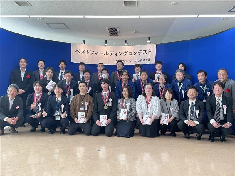 各入賞者との記念撮影