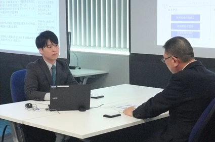 初回面談を想定したロールプレイ競技