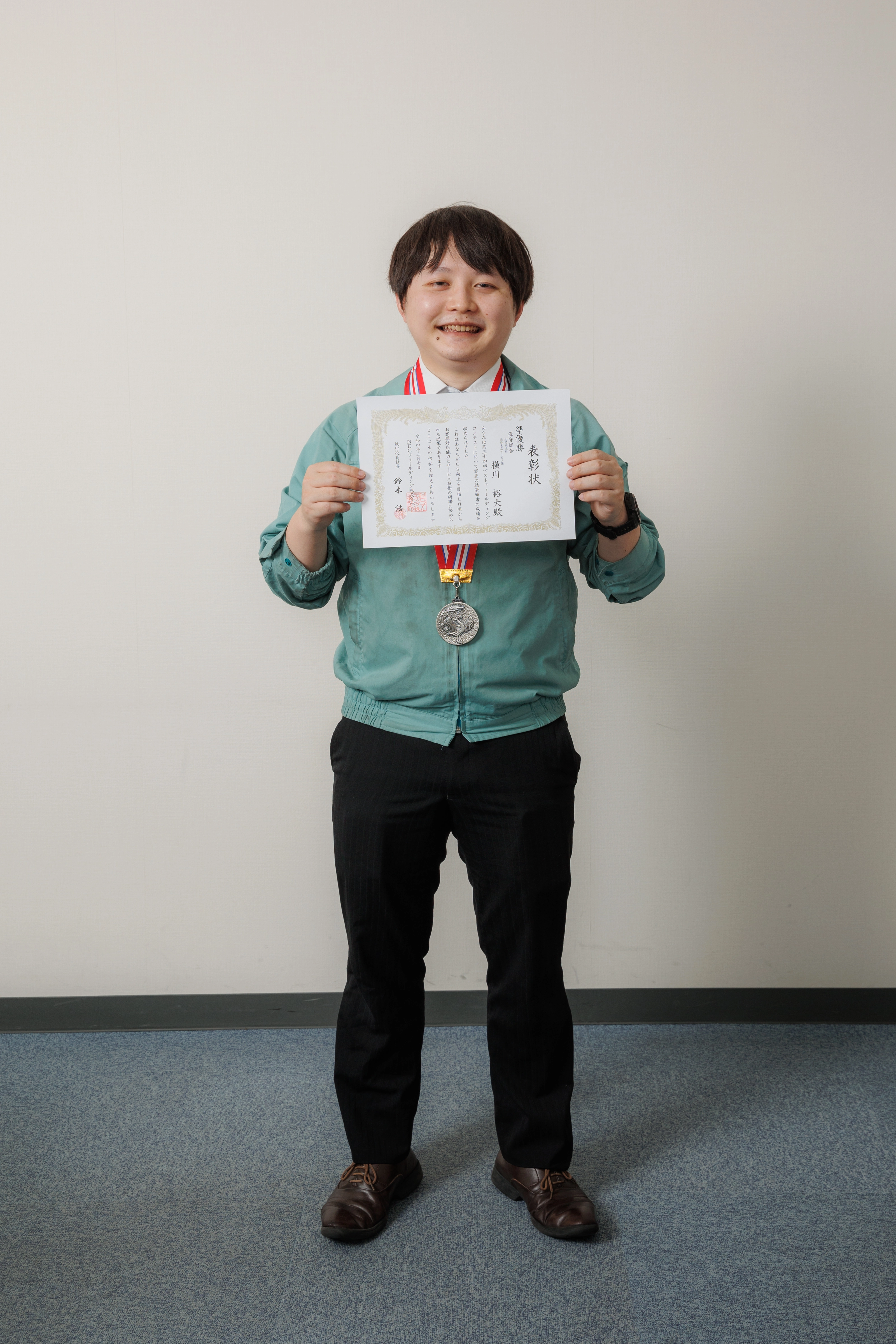 長野支店サービス課の横川裕大さん