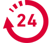 いつでも便利な24時間受付！