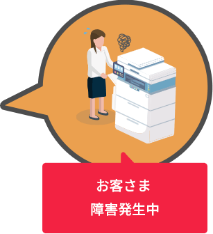 お客さま障害発生中