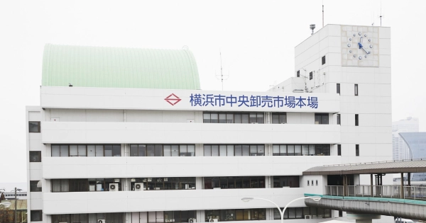 帆前掛け レトロ 横浜市中央卸売市場 横浜丸中青果