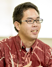 城間 大地氏