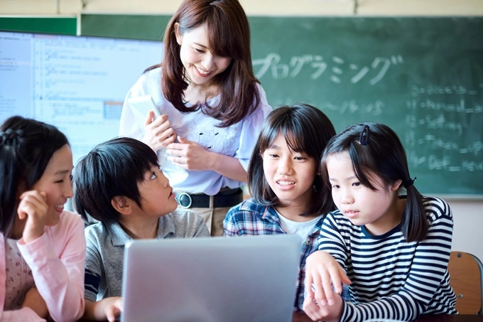 子どもたちのアウトプット率の変化