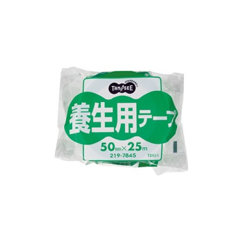 TANOSEE 養生用テープ 50mm×25m 厚み約0.16mm 1巻