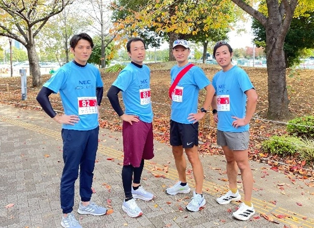 第14回「NIPPON IT チャリティ駅伝」当日の様子